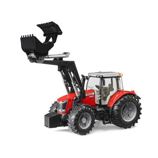 Bruder - massey ferguson 7624 avec chargeur frontal (br3047)