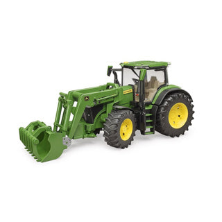 Bruder John Deere 7R 350 avec modèle de véhicule à chargeur frontal (03151)