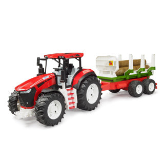 Gallagher europe bruder roadmax | tracteur avec remorque arboricole | 3 arbres (03453) 530267
