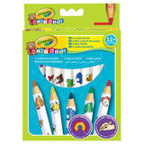 Crayola Mini Kids - Matite di colore denso, 8 °.