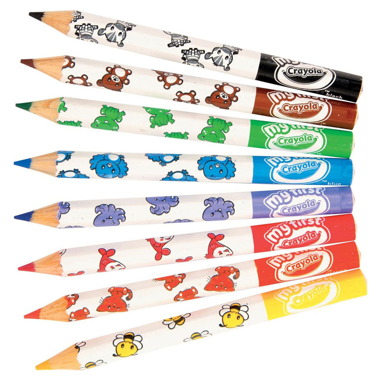 Crayola Mini Kids - tykke farvede blyanter, 8 ..