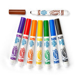 Crayola Mini Felt -Tip Pens, 8.