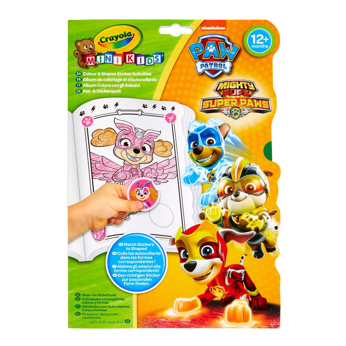 Crayola Mini Color Stickerbook Paw Patrol