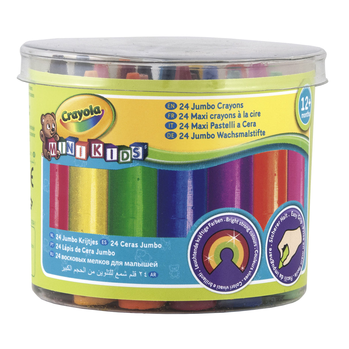 Crayola mini kids - crayons épais, 24 pcs.