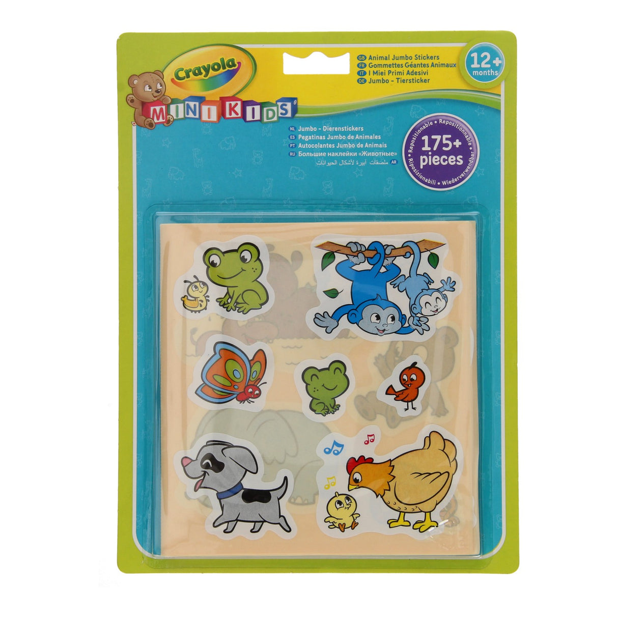 Crayola mini kids - autocollants animaux