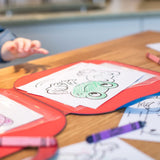 Crayola mini kids - tapis d'activité effaçable en couleur