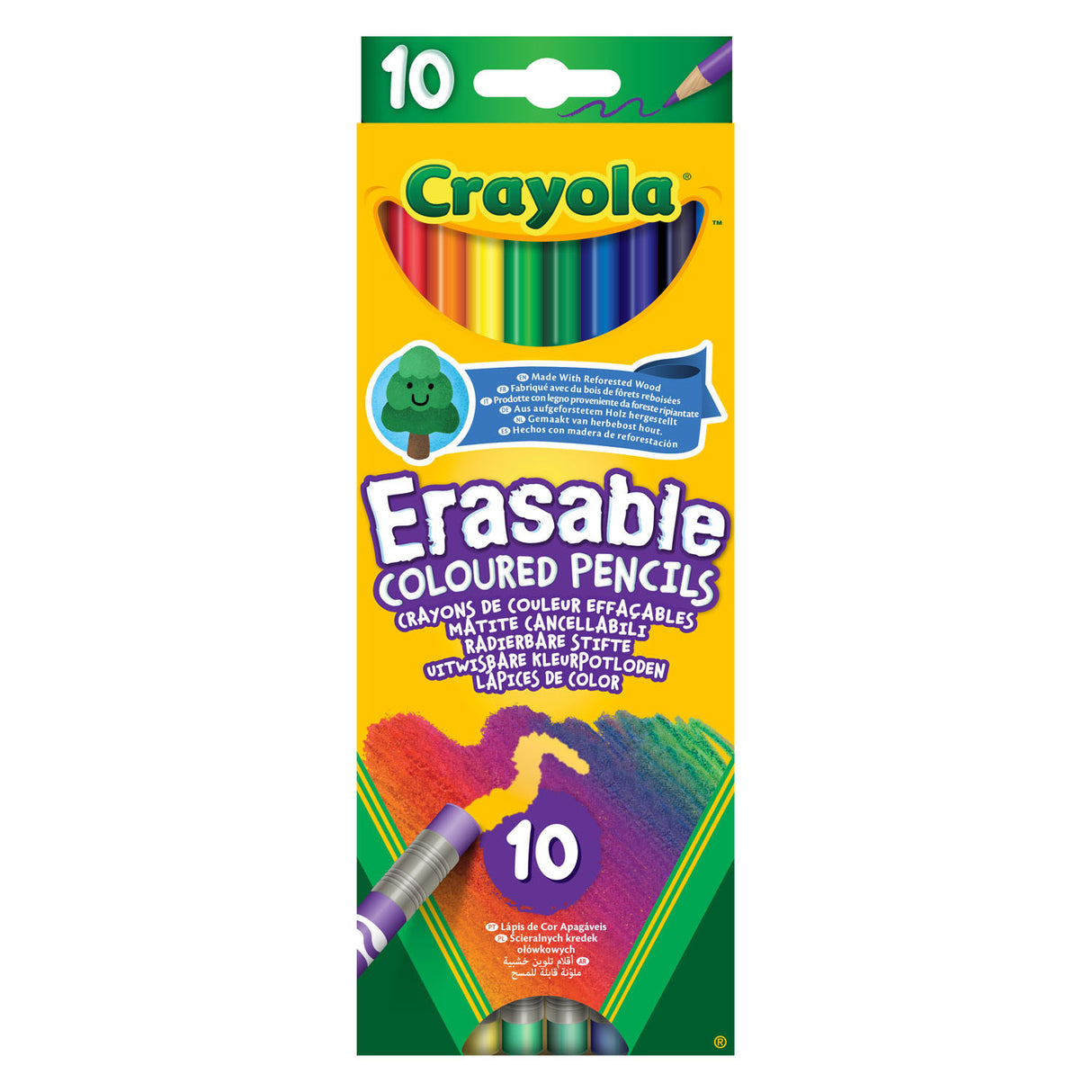 Crayola farbige Stifte löschen, 10..