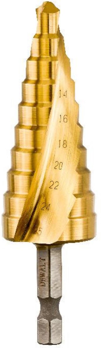 Accessoires Imp Dewalt, foret étagé en métal 14-25mm - dt5030-qz