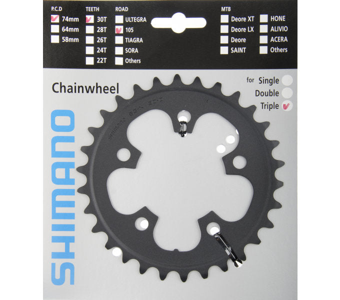 Shimano Chain Top 30T 105 FC -5703 - Argent