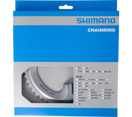 Shimano Kette Top 50t 105 fc-r7000 Sëlwer