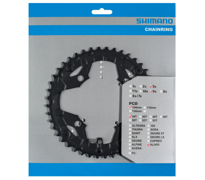 Shimano-Kette Top 44 Tands Alivio Fc-T4060 9 Speed ​​Black