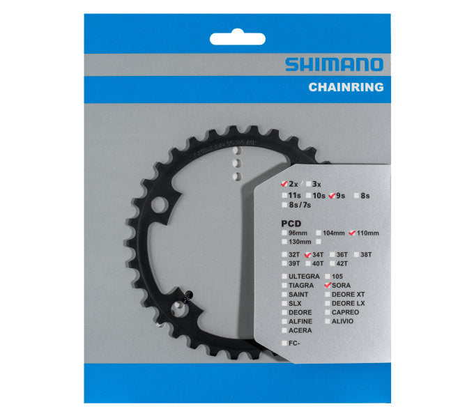 Shimano Chain Top 34T SORA FC-R3000 9 Vitesse