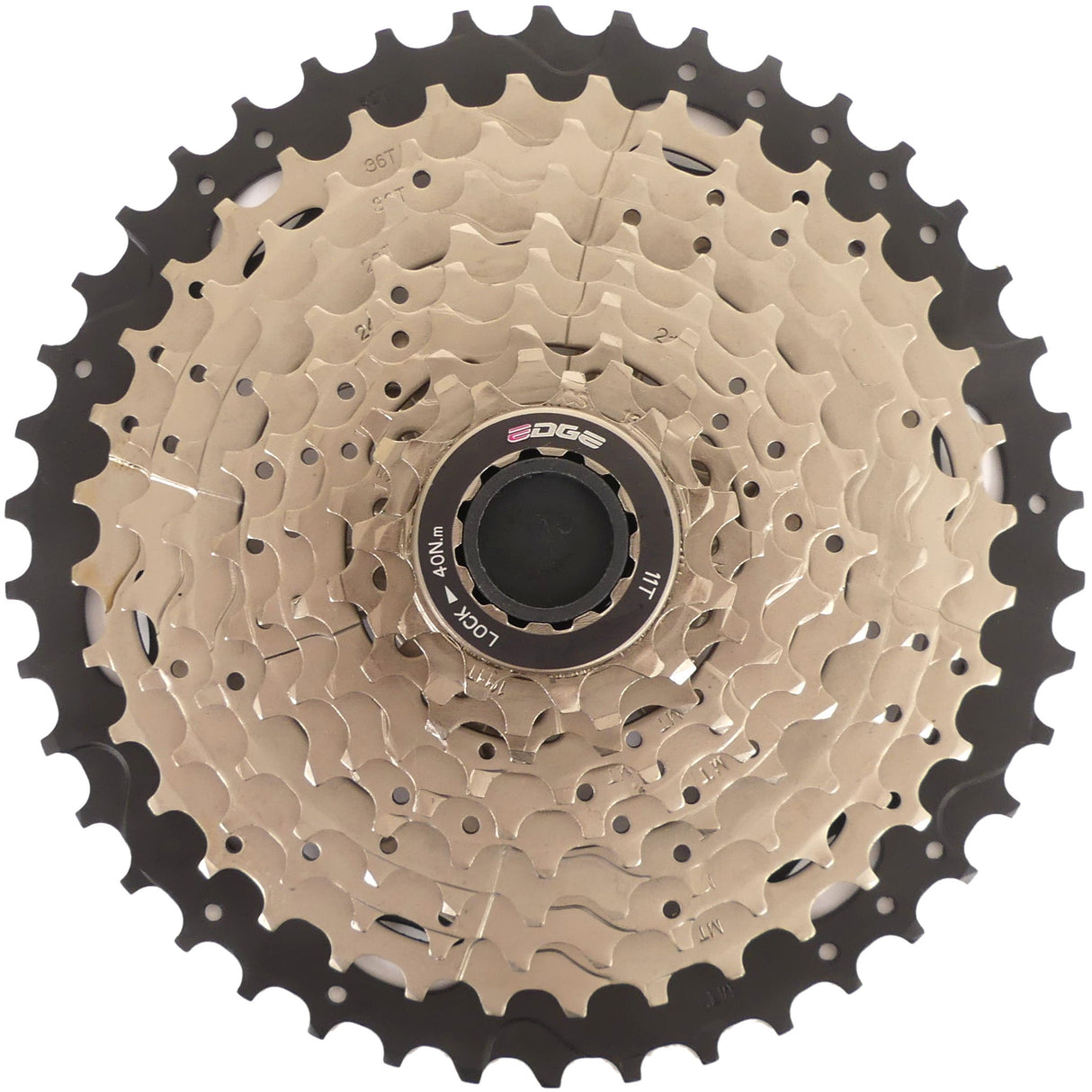 Edge Cassette 10 speed CS-M6010 11-42T zilver zwart