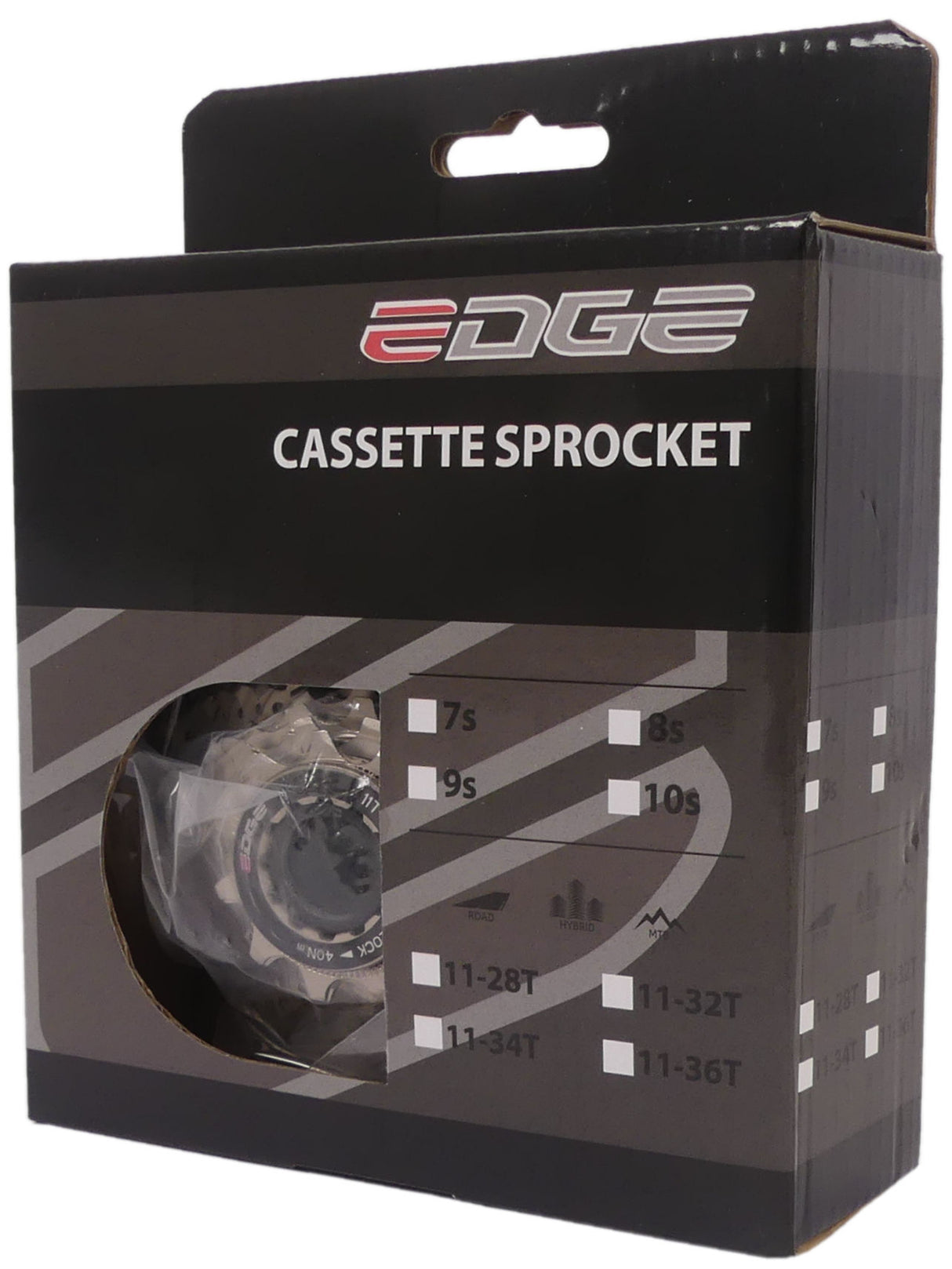 Edge Cassette 11 Speed ​​CS-R9011 11-32T Silver