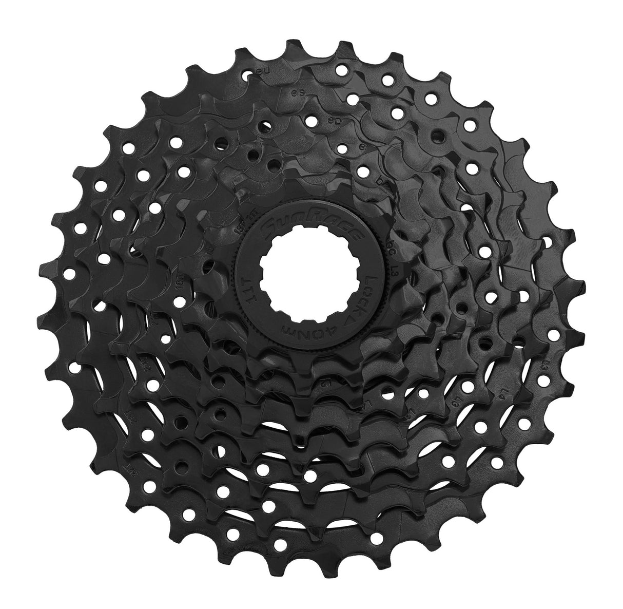 Cassette Sunrace 8 vitesses CSM55 11-32T Black (emballage de travail)