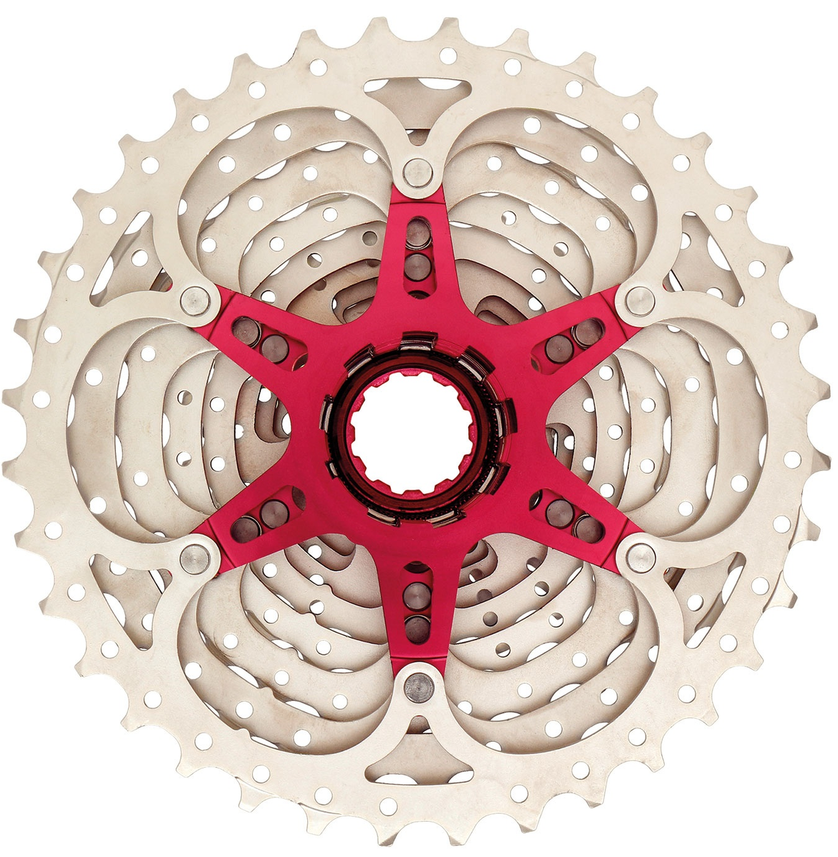 Sunrace 10 Cassette de velocidad 11-36t. Plateado csmx0