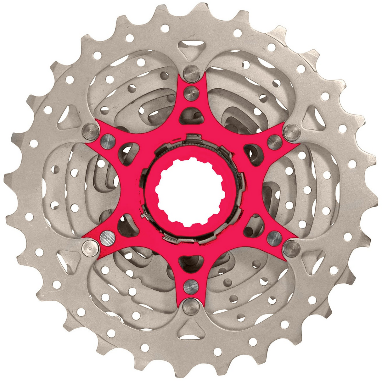 Kaseta Sunrace 10V 11-28 CSRX0 Metalowe srebro