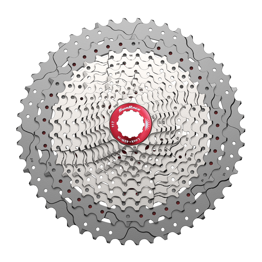 Sunrace Cassette 11V 11-51 CSMX80 Metallisk sølv