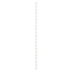 Reliure combbind Gbc blanc - a4 - 8 mm - 100 pièces