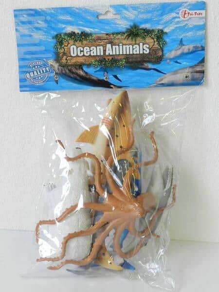 Jonotoys animaux océaniques 5 pièces en sachet
