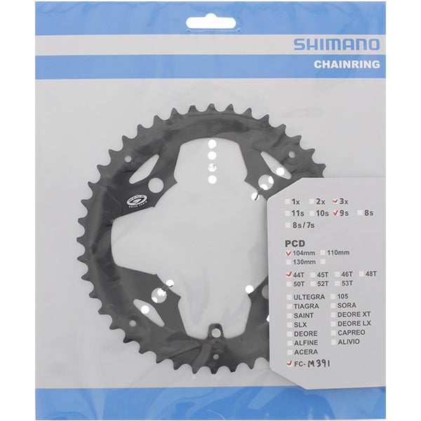 Shimano-Kette Top 44T Acera FC-M391 M430 Schwarz