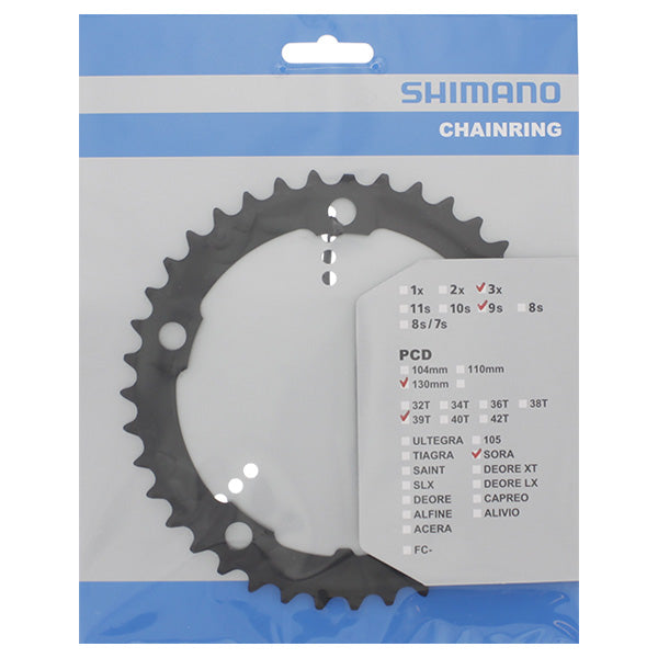 Shimano-Kette Top 39T Sora FC-3503 39T-D Schwarz