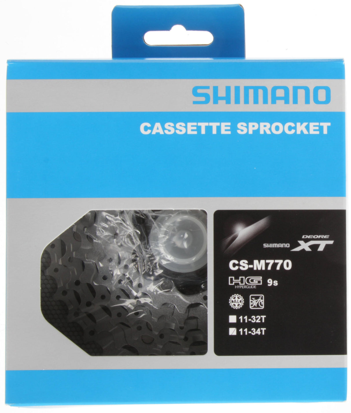 Shimano Deore XT CS-M770 11-34 9