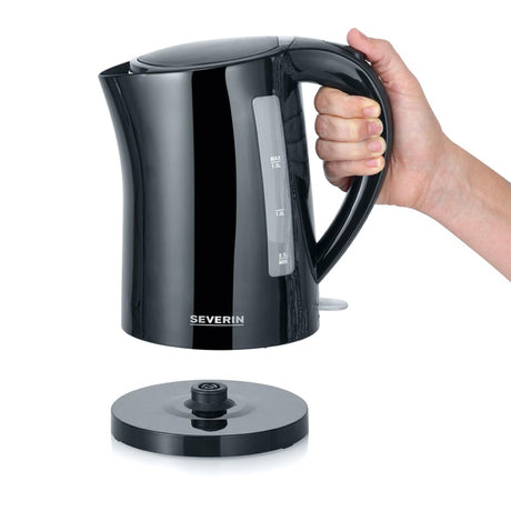 Bouilloire Severin 2200w 1,5 l noir sem 3498