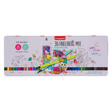 Bruynzeel set de feutres fins 36 couleurs