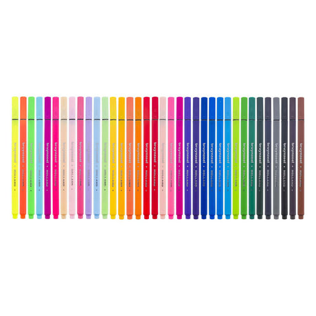 Bruynzeel set de feutres fins 36 couleurs