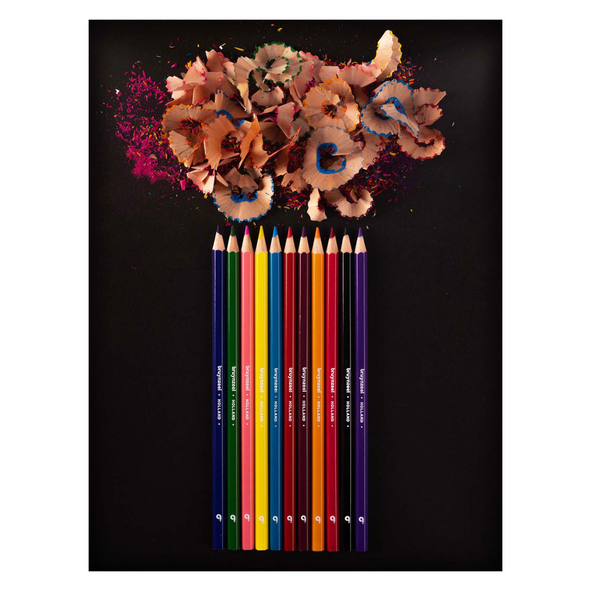 Boîte de crayons de couleur méga Bruynzeel avec 48 couleurs