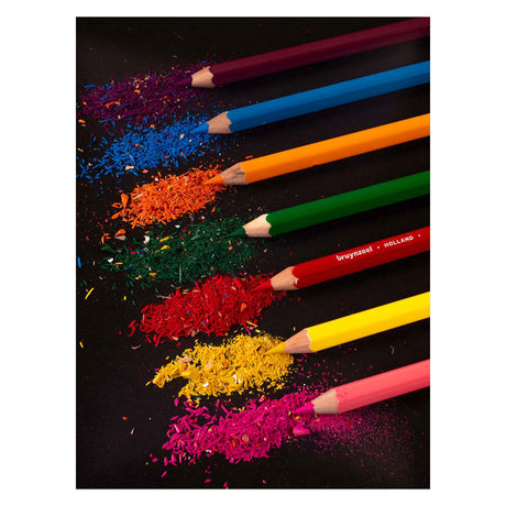 Boîte de crayons de couleur méga Bruynzeel avec 48 couleurs