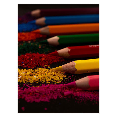 Boîte de crayons de couleur méga Bruynzeel avec 48 couleurs