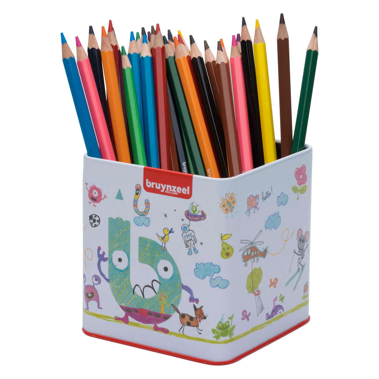 Boîte de crayons de couleur super Bruynzeel avec 60 couleurs