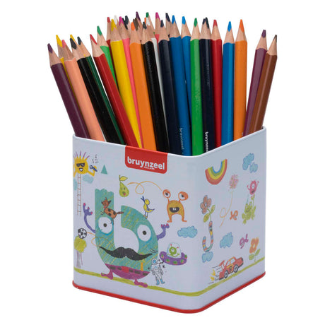 Boîte de 48 crayons de couleur triples Bruynzeel