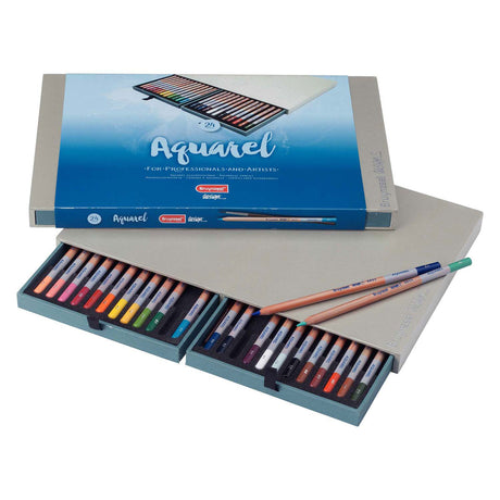 Crayons aquarellables Bruynzeel boîte 24