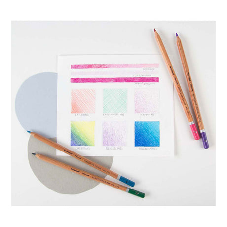 Crayons de couleur Bruynzeel 36pcs expression pour adultes