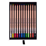 Boîte à crayons pastel design Bruynzeel, 12 couleurs