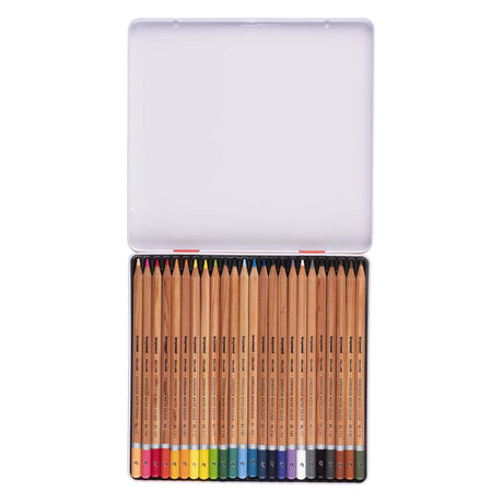 Crayons aquarellables expression Bruynzeel boîte de 24