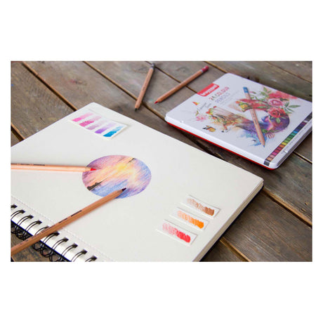 Crayons de couleur Bruynzeel expression boîte de 24