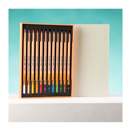 Boîte de couleur Bruynzeel 12 crayons de couleur