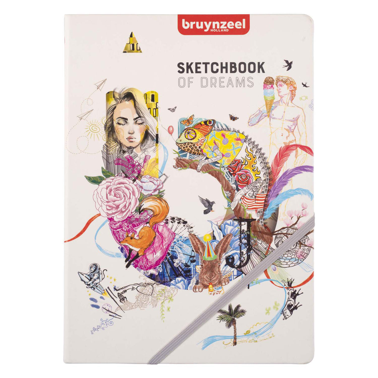 Bruynzeel creatives carnet de croquis a4 140 g m 80 feuilles