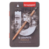 Crayons graphite expression Bruynzeel boîte de 12