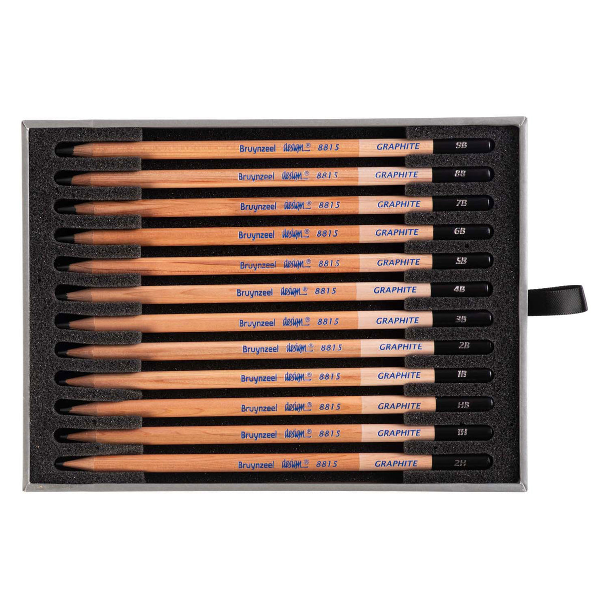Boîte en graphite design Bruynzeel 12 pièces