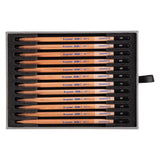 Boîte en graphite design Bruynzeel 12 pièces