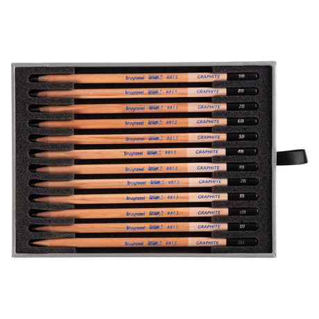 Boîte en graphite design Bruynzeel 12 pièces
