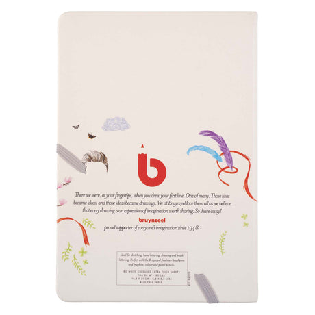 Bruynzeel creatives carnet de croquis a5 140 g 80 feuilles