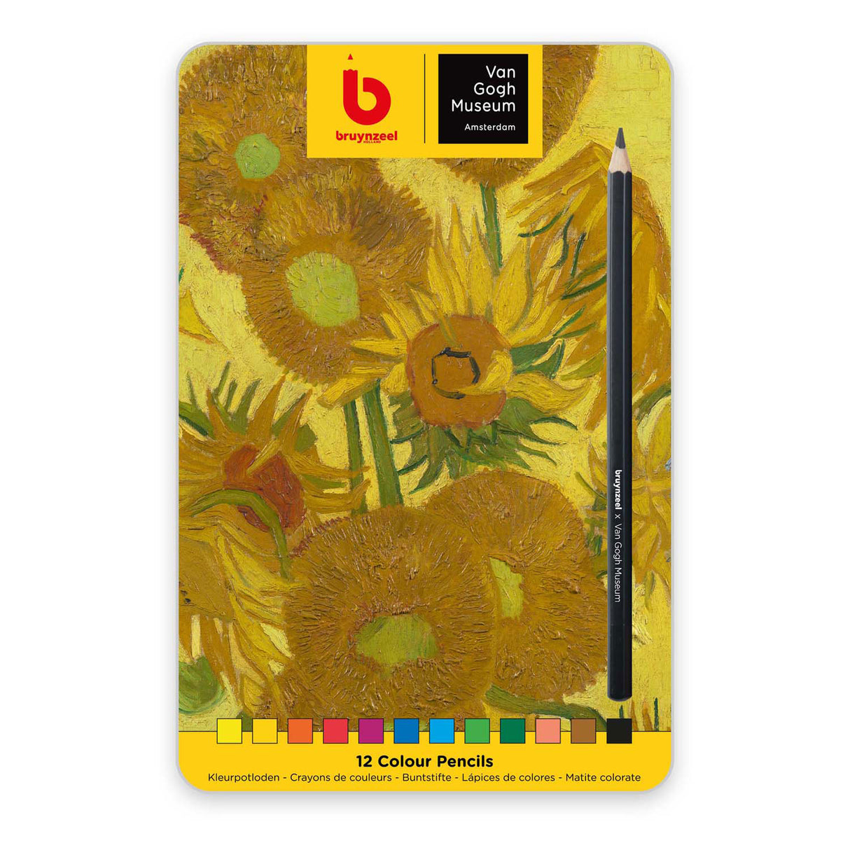 Crayons de couleur du musée Bruynzeel xvan gogh