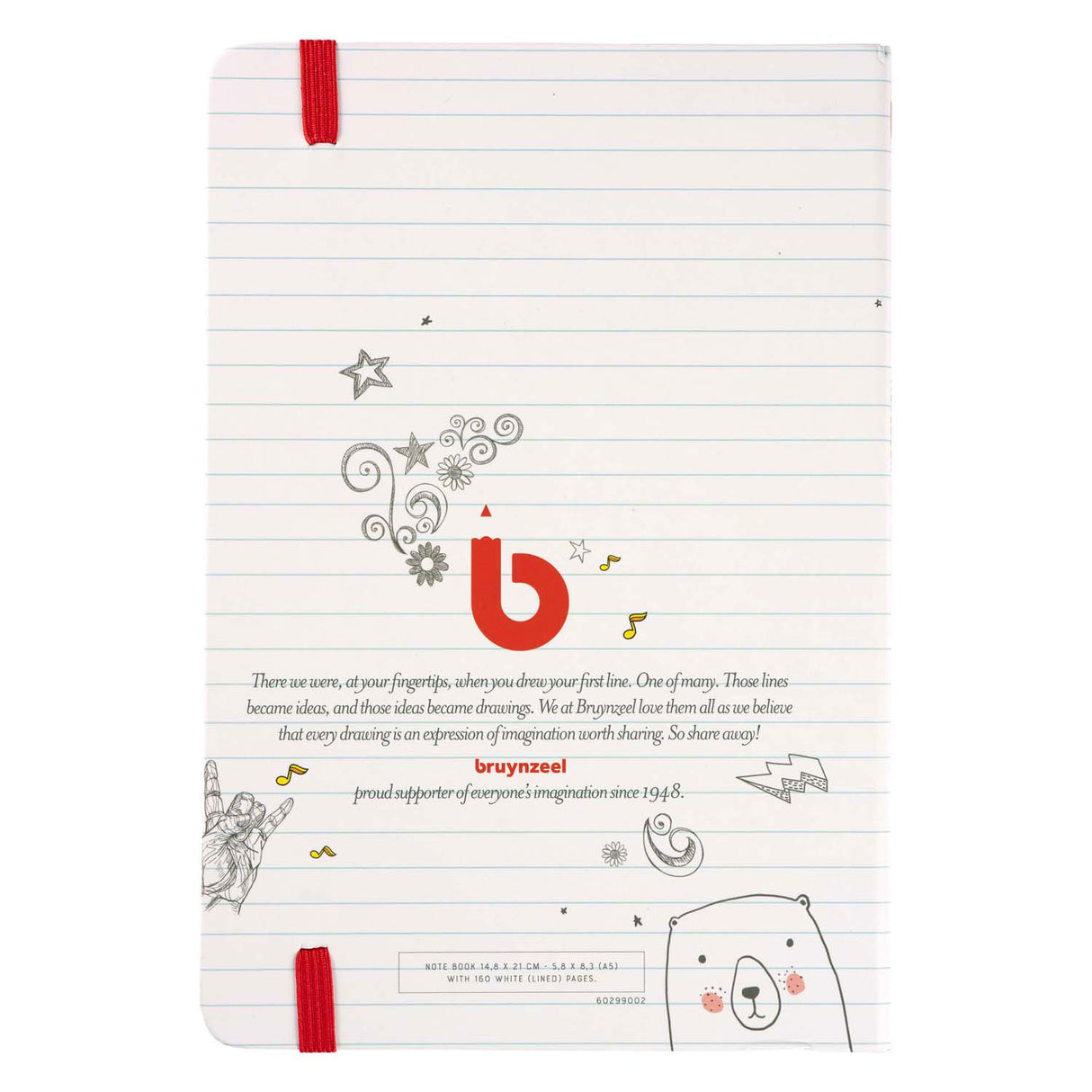 Carnet Bruynzeel a5 80 g m 160 pages