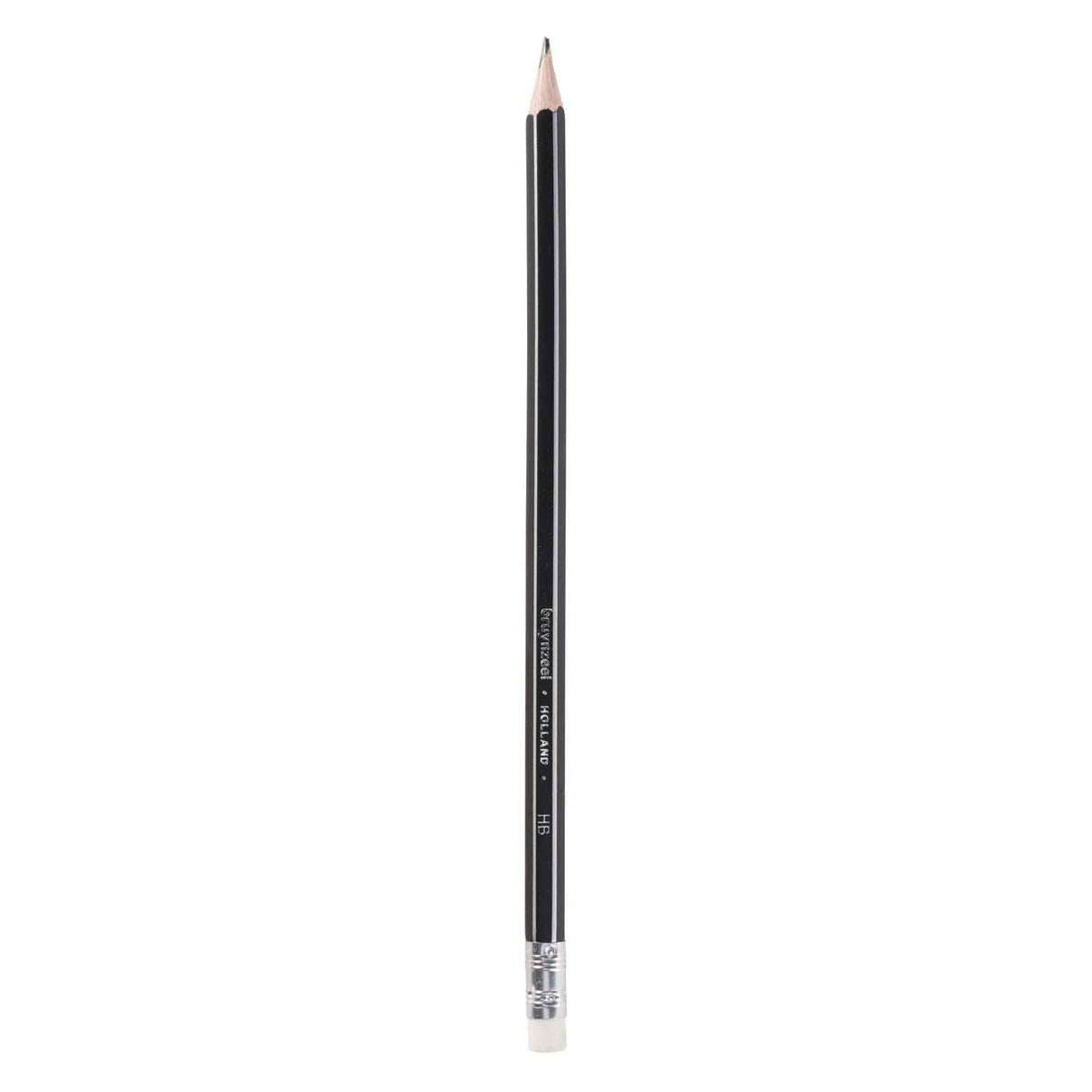 Bruynzeel Teens HB Crayon graphite avec pointe gomme, lot de 12